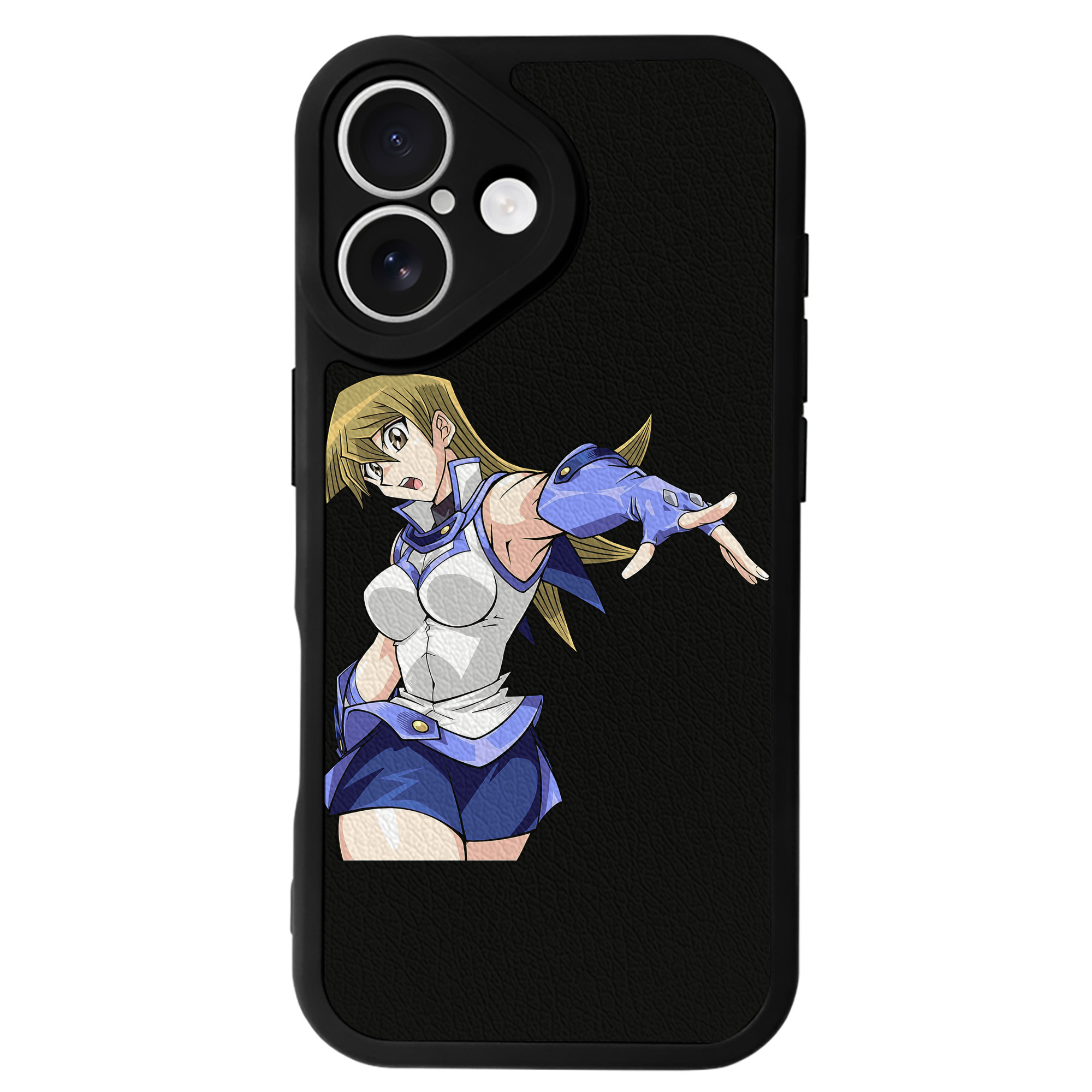 遊☆戯☆王 Yu-Gi-Oh! 【iPhone 16シリーズ対応】シリコンスマホケース（レザー調） 材質：シリコン